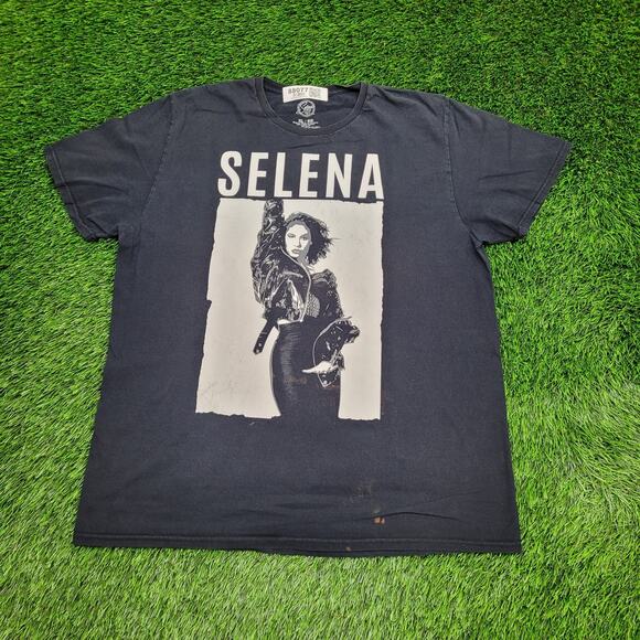 Selena Amor Prohibido Shirt XL 23x28 Y2K Cut Style - Picture 1 of 12